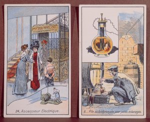 An Electric Lift and Electrical Lighting, from the series Les Merveilles de l